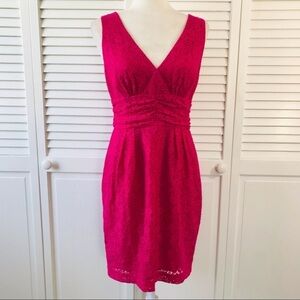 TRINA TURK Desert Mirage Lace Overlay Lace Sleeveless Dress Size 6
